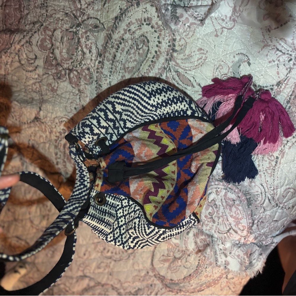Stylish Multicolor Patterned Women's Bag